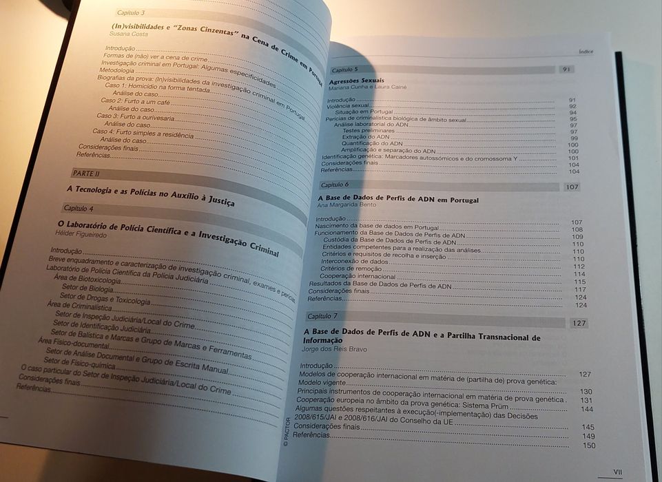 Da Cena de Crime ao Tribunal, Trajectórias e Culturas Forenses