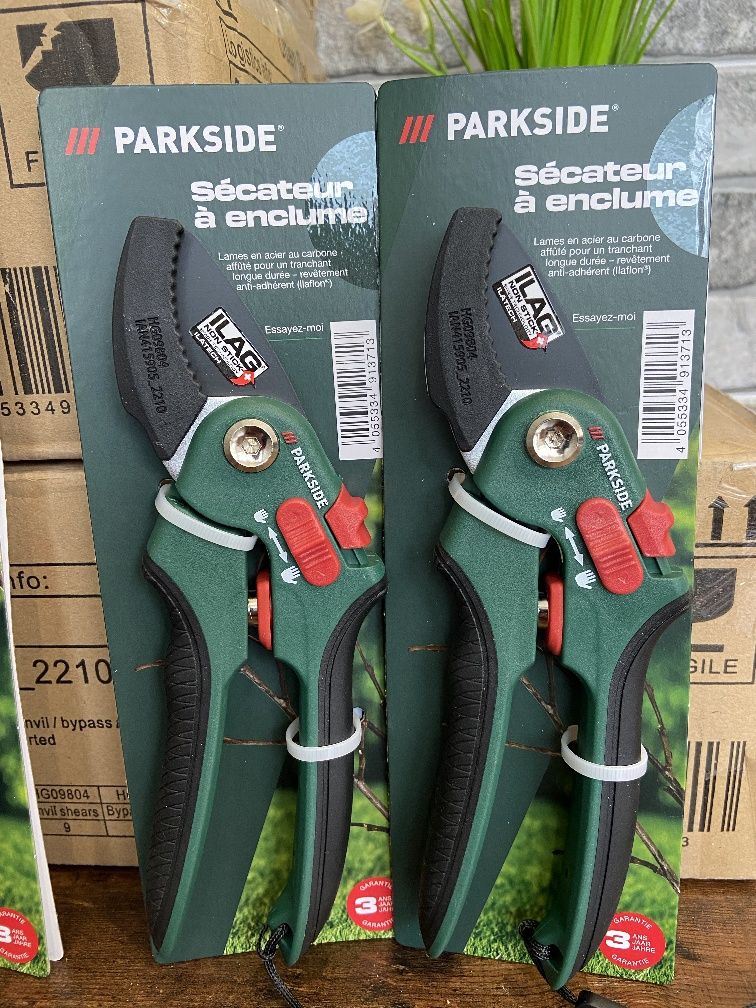 Секатор, кущоріз, ножиці для саду, PARKSIDE НІМЕЧЧИНА