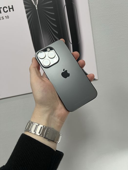 iPhone 15 Pro 256GB Black Esim Refublish 100% 0циклів