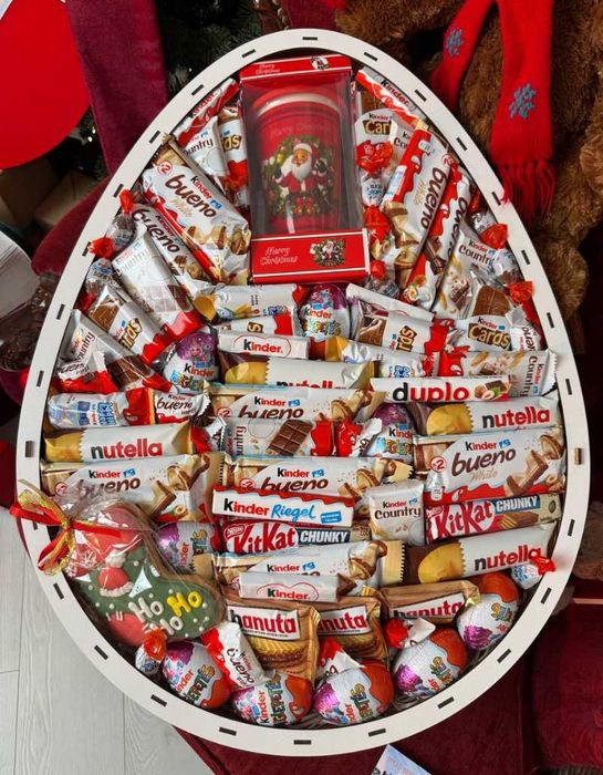 Новорічний подарунковий набір, Подарунок на Миколая, Подарочный бокс