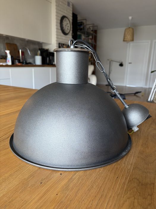 Lampa wisząca loftowa grafit Agata Meble