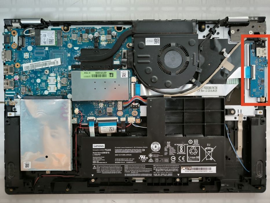 Lenovo yoga Y520 на відновлення, запчастини