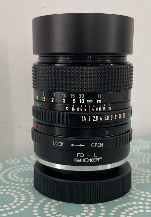 Canon 50mm f/1.4 FD