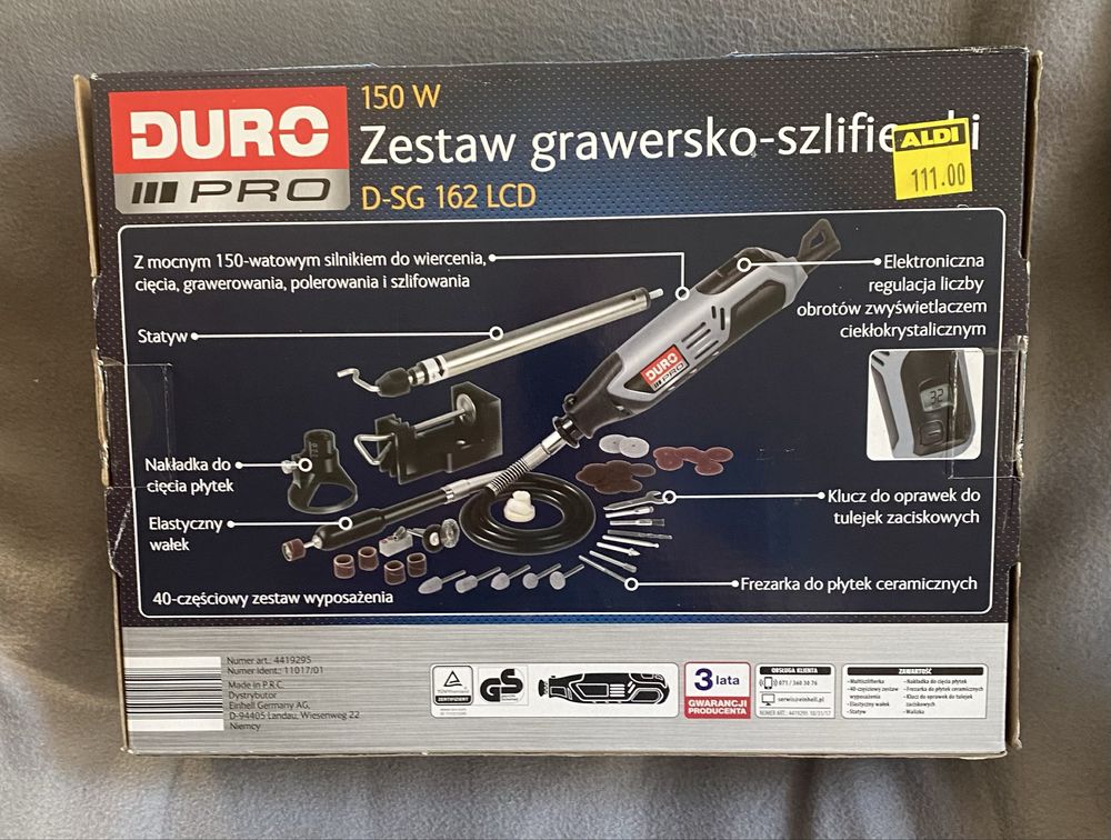 Grawerka, popularny „dreemmel”.Profesjonal !