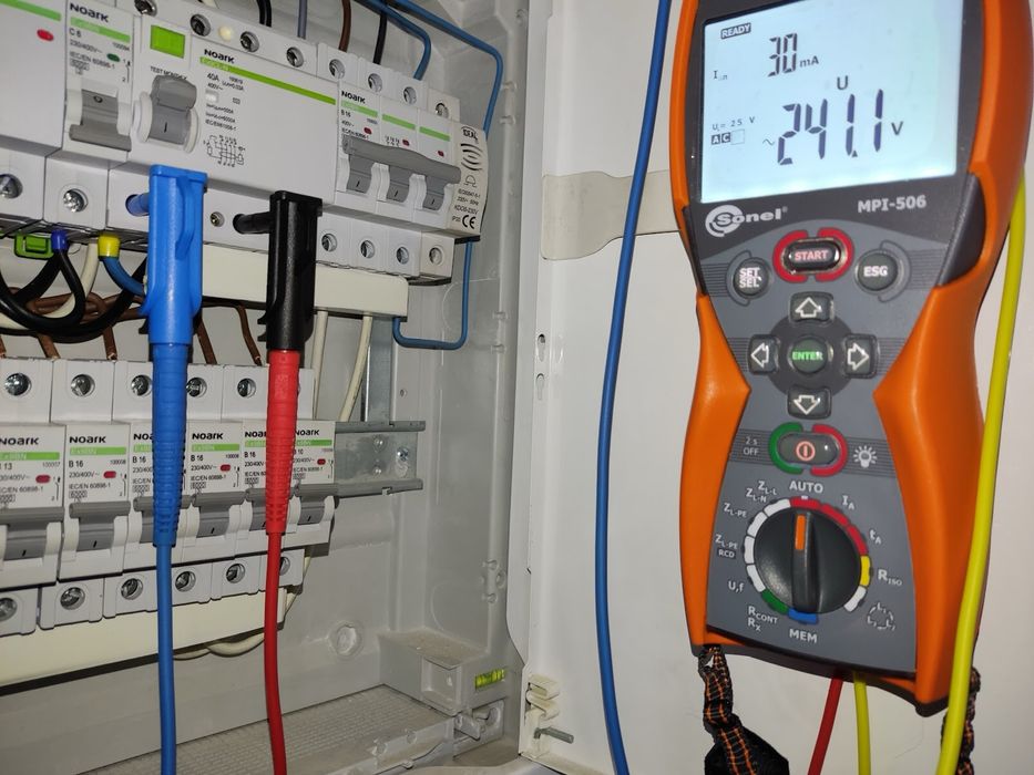 Pomiary elektryczne / przeglądy instalacje elektrycznej