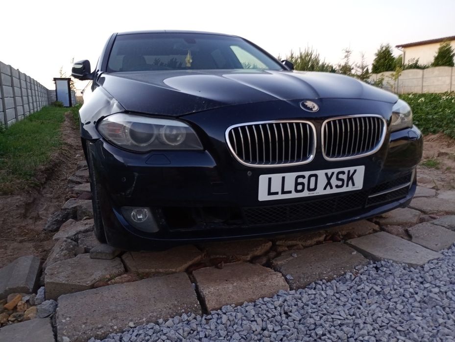 BMW F10 Anglik  2011r   2.0D 184KM Manuał 668/9 Schwarz 2