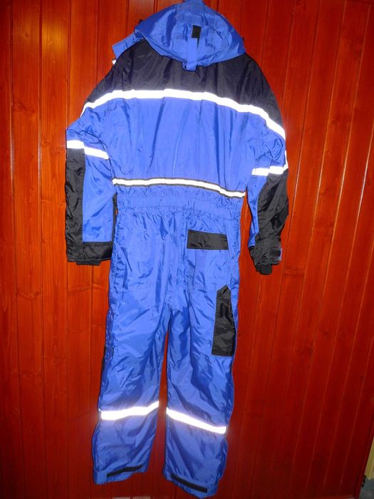 Kombinezon roboczy ocieplany z kapturem BHP roz.M