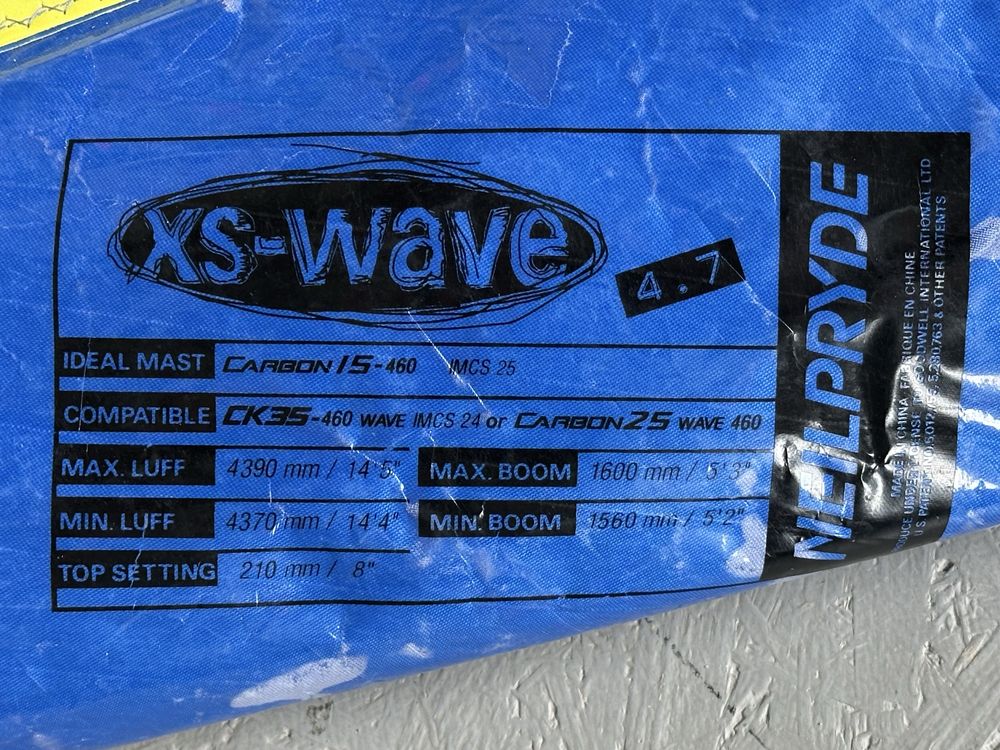 Żagiel Neilpryde NP 4.7 XS-Wave