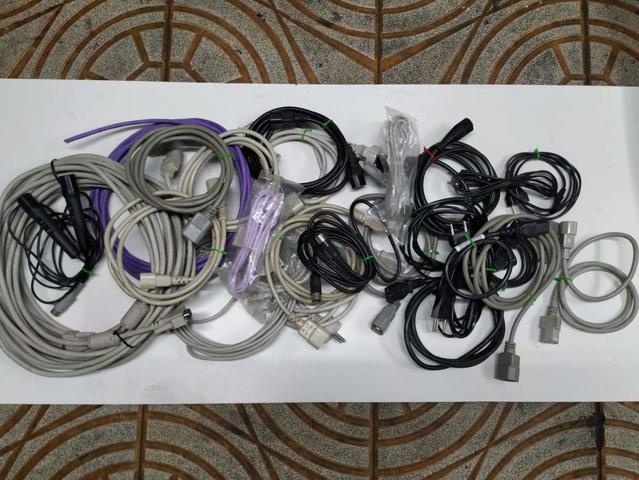 Various chargers and cables for PC (some of them new).64564047519489121