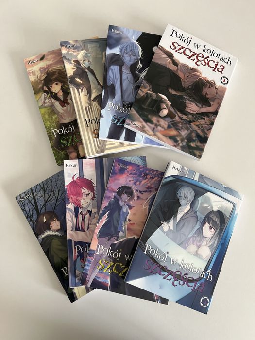 Pokój w kolorach szczęścia | manga tomy 1-8