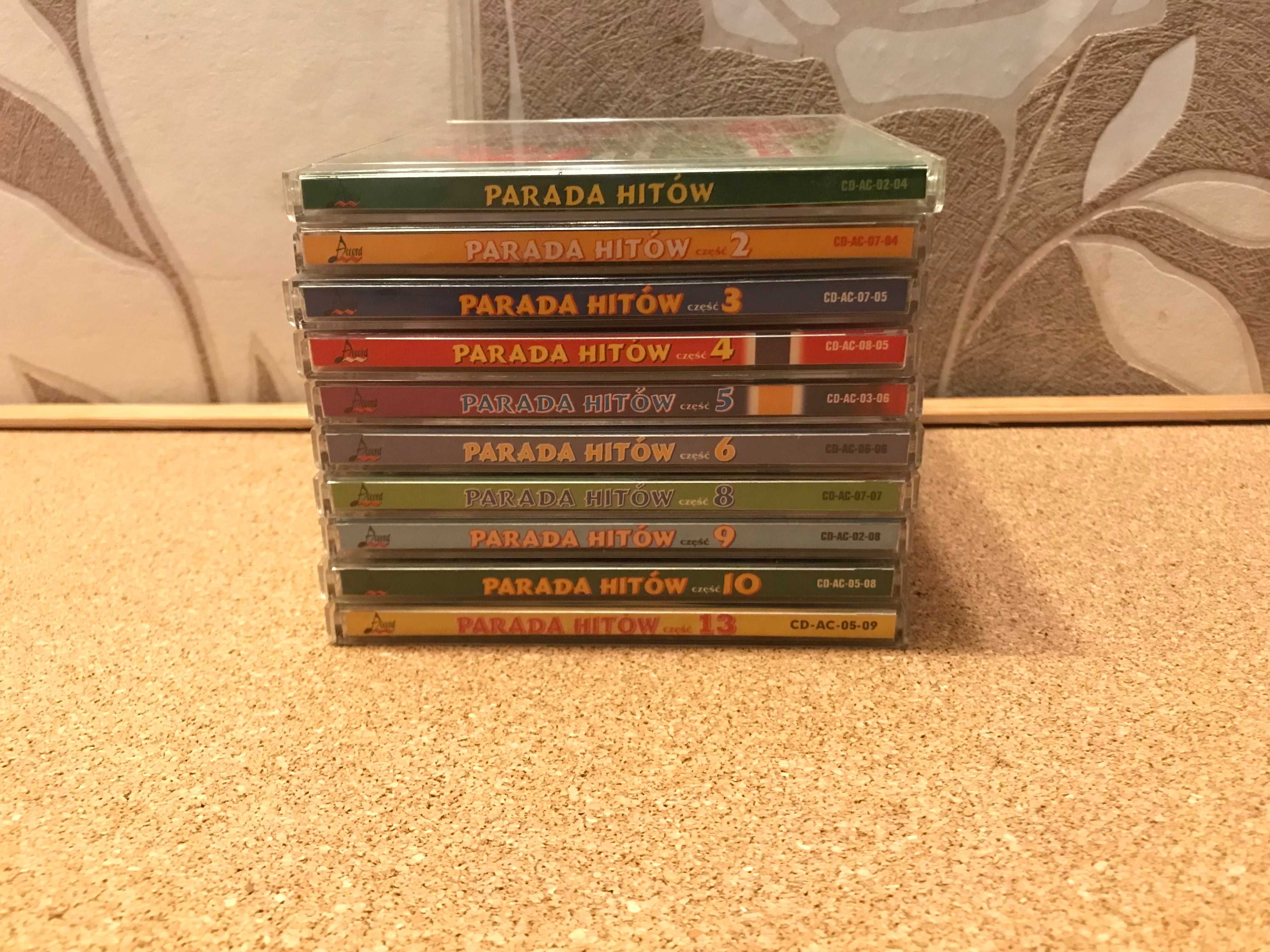 Parada Hitów - Zestaw 10 Płyt CDs