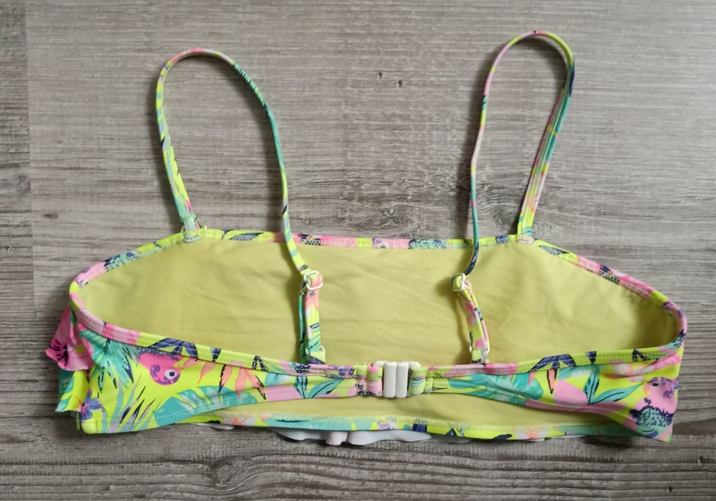 Kolorowy strój kąpielowy, dwuczęściowy, bikini h&m 158/164