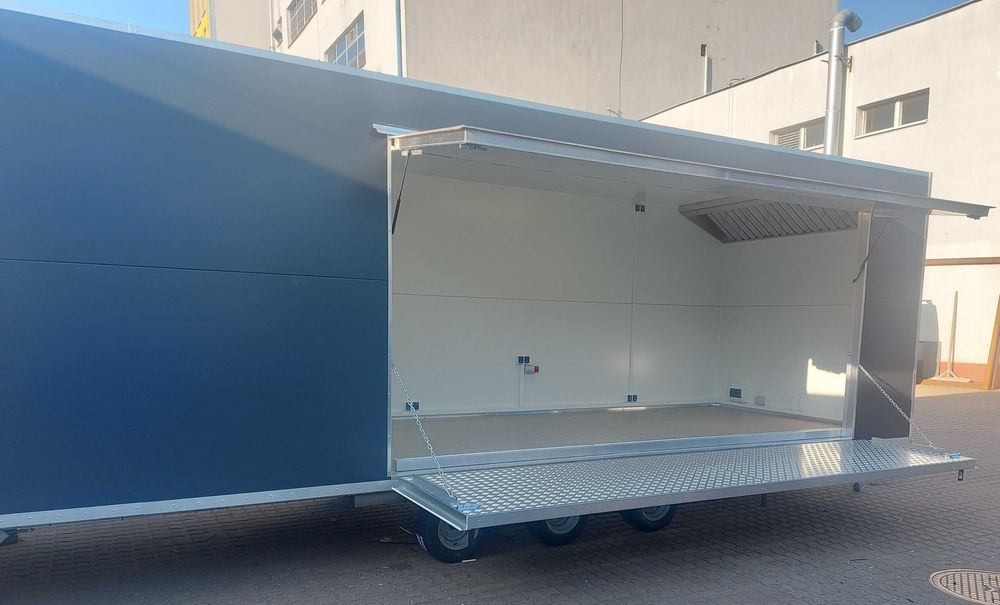 Nowa przyczepa gastronomiczna - do gier, kina! Pod klienta! OKAZJA!