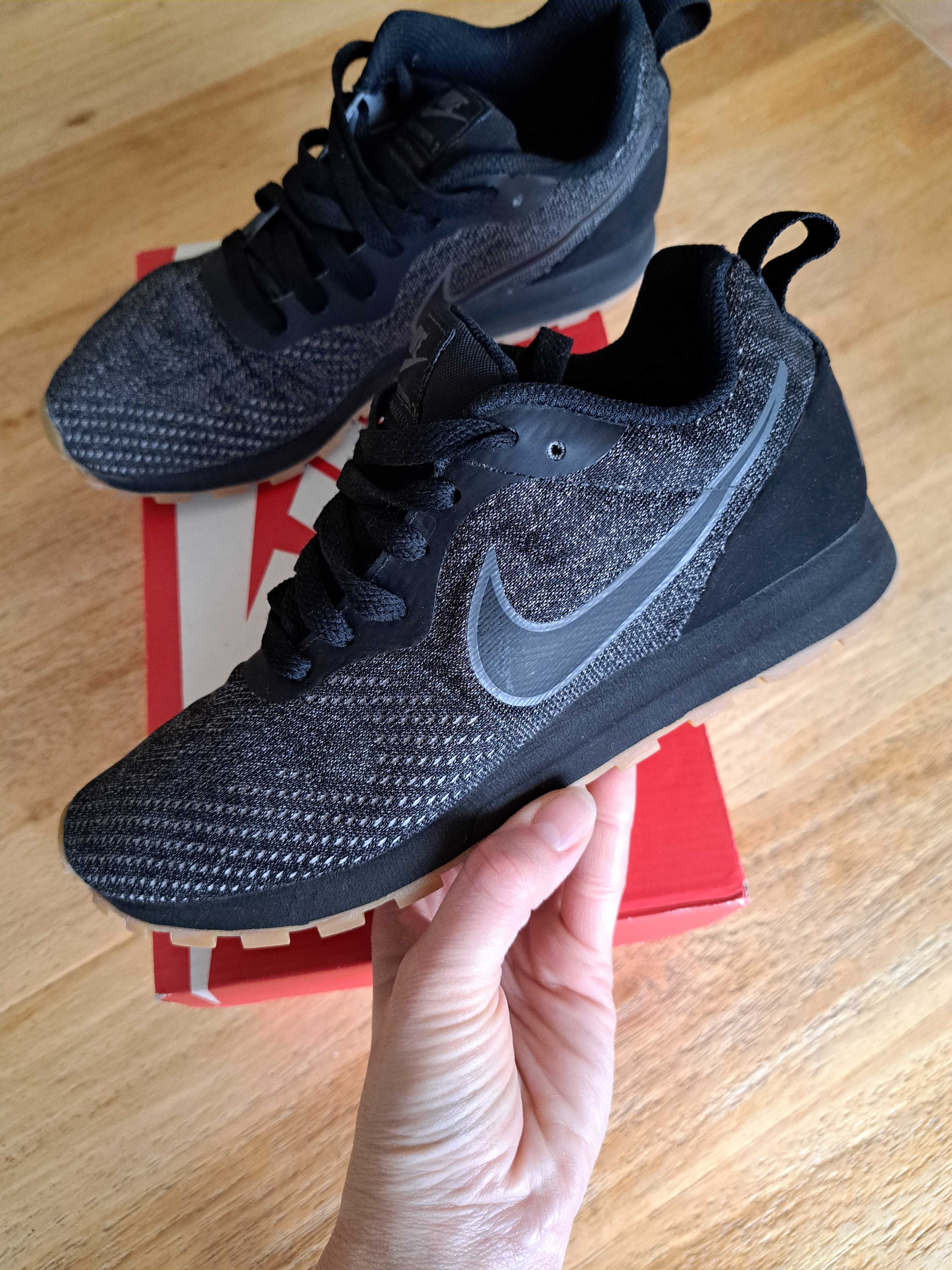 Buty NIKE jak Nowe 37 czarne szare MD Runner