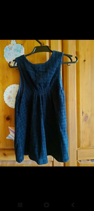 sukienka dziewczęca frotte wiek 1 rok 2 lata