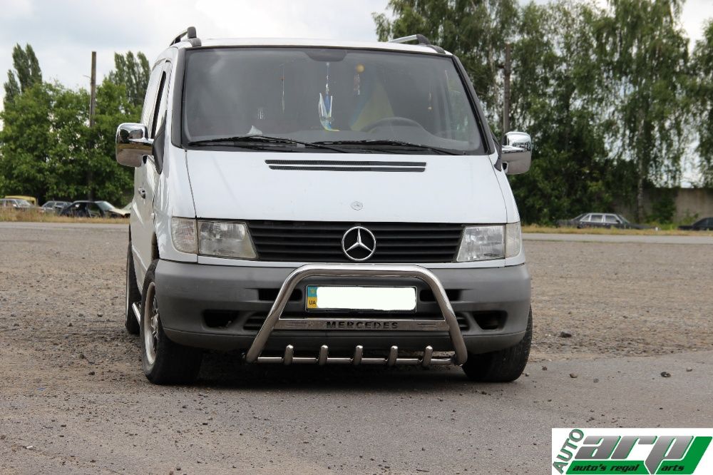 Кенгурятники_Пороги_Трубы_Mercedes Vito 638=Мерседес Вито=