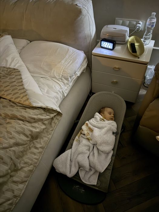 Шезлонг для немовлят BabyBjorn Bouncer BLISS Mesh