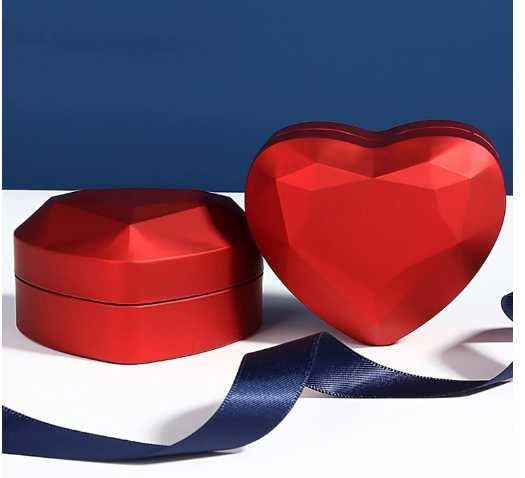 Pudełko Na Obrączki, Kształt Serca