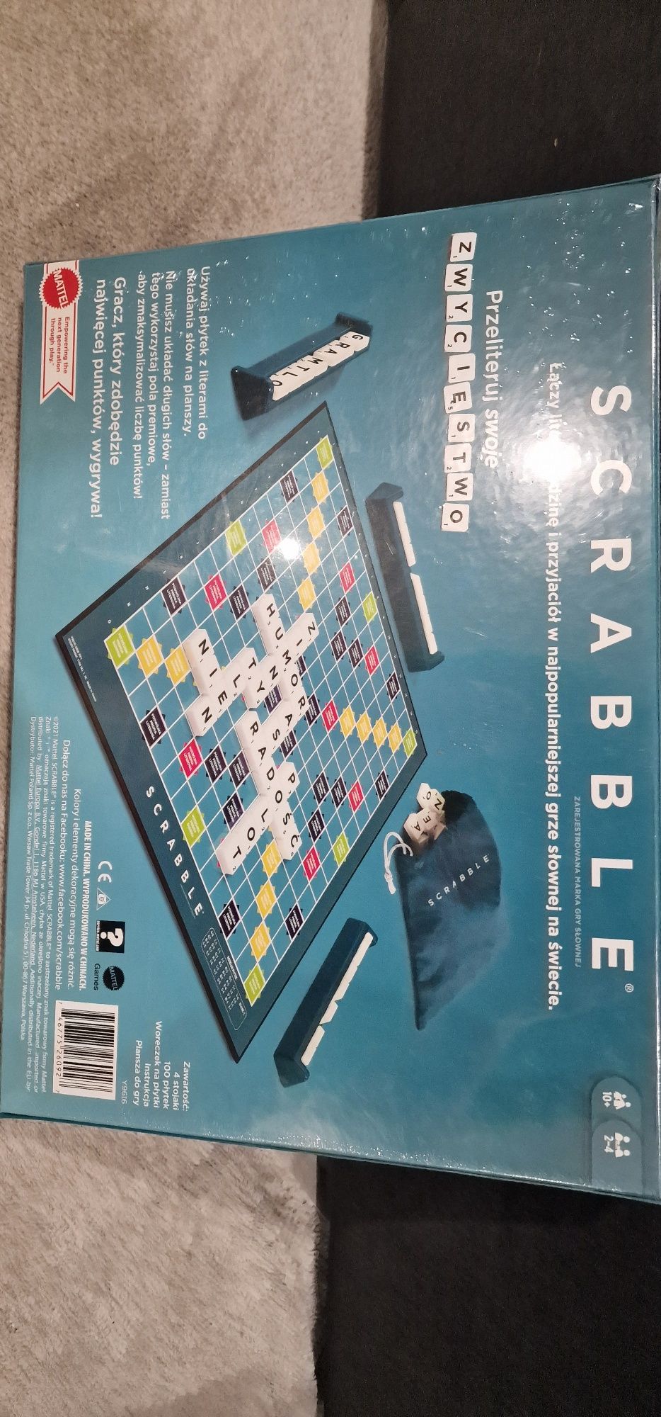 Gra planszowa SCRABBLE Original Y9616