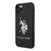 Etui U.S. Polo Assn. Silicone na iPhone 11 Pro Max - Czarne