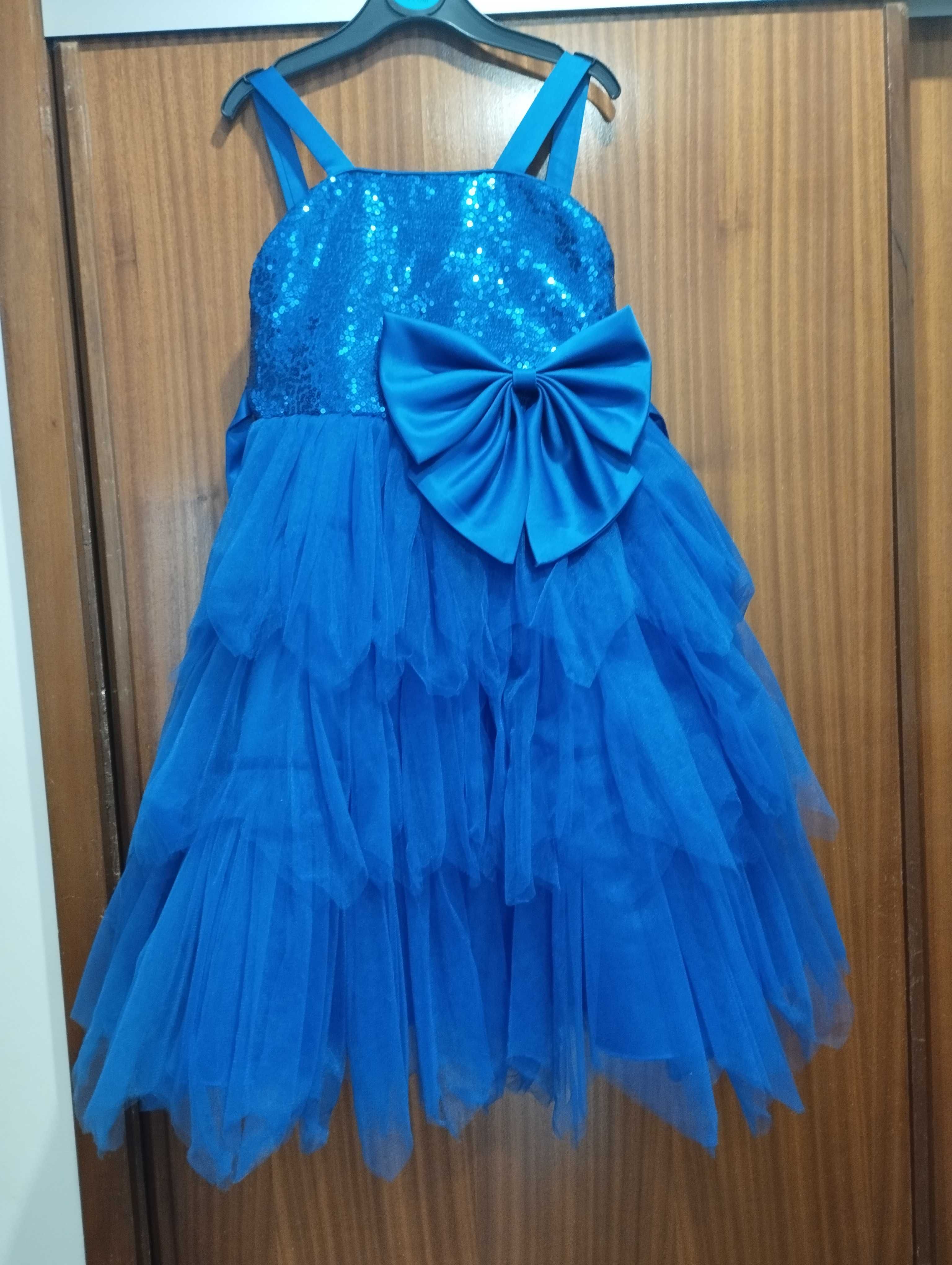 Vendo vestido azulão criança