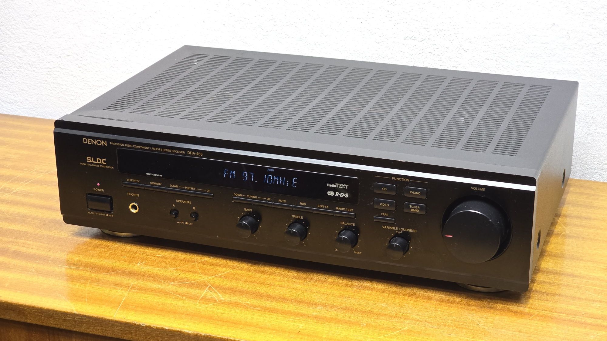 Denon DRA 455 Wzmacniacz amplituner 2x65W 6ohm Pilot
