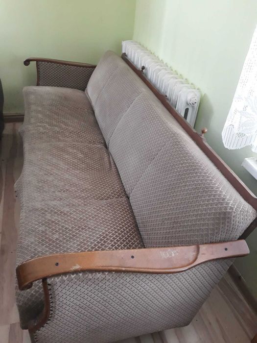 Antyki Szafy zabytkowe przedwojenne drewno Wersalka i Fotel