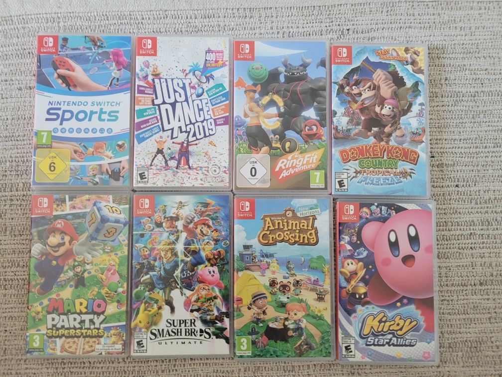 8 Jogos do Nintendo Switch