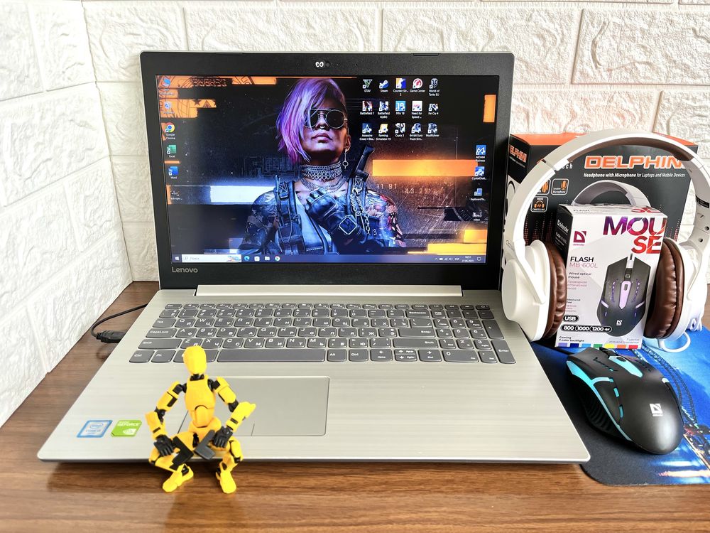 Игровой Lenovo, две видеокарты + девайсы + игры в подарок