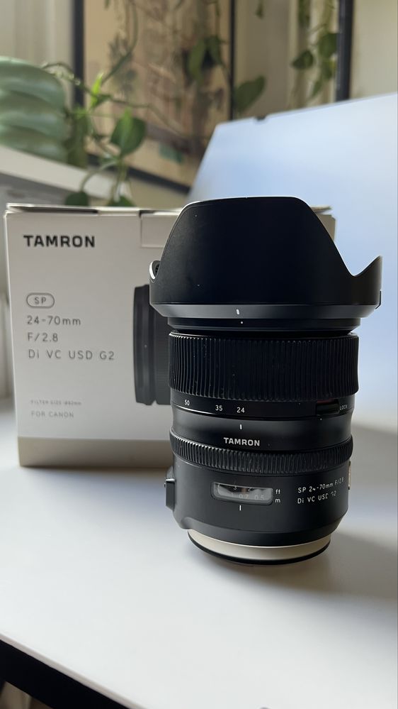 Tamron 24-70 mm 2.8 f G2 canon