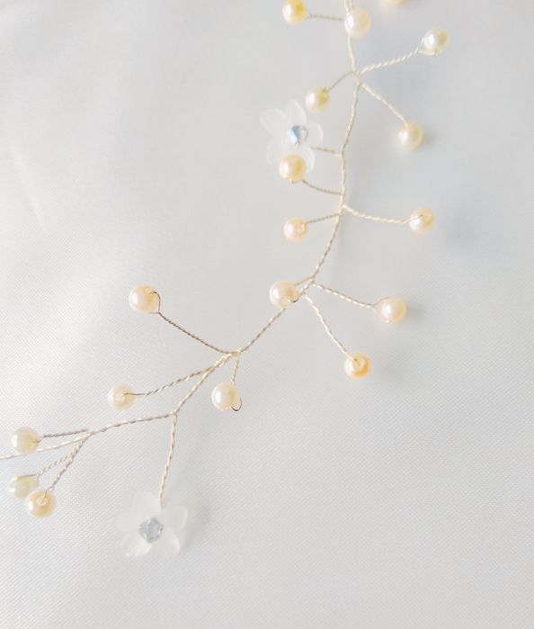 Wianek opaska ozdoba ślub