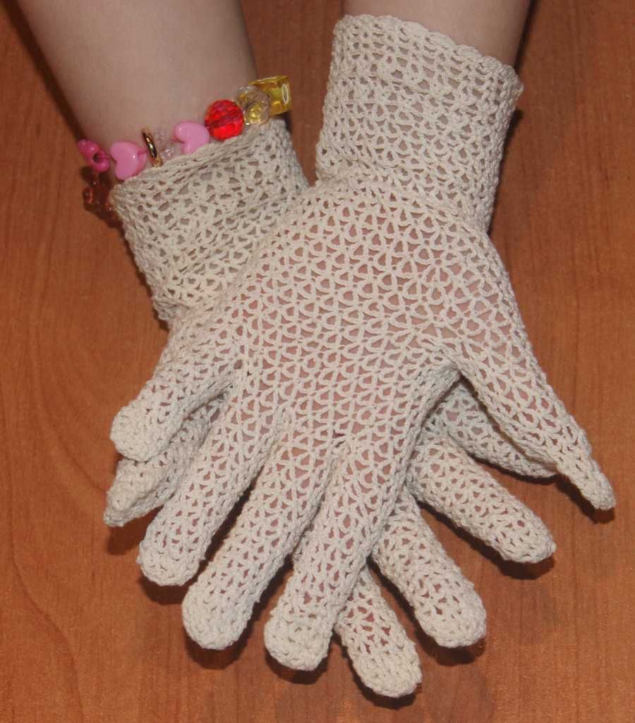 Stare eleganckie rękawiczki oryginalne PRL