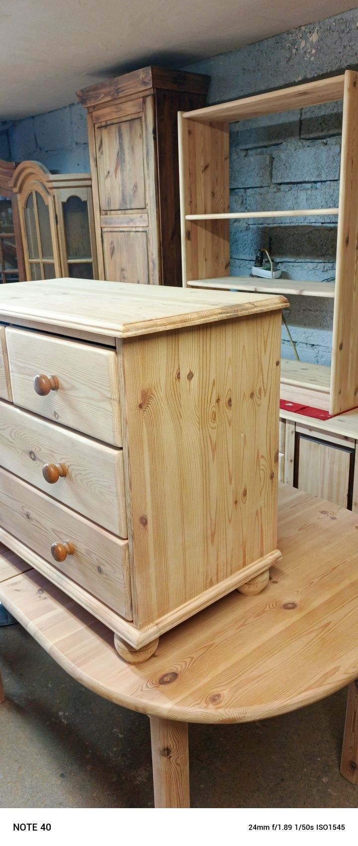 Komoda lite drewno sosnowe