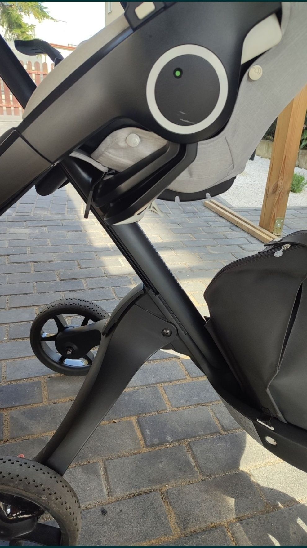 Wózek Stokke Xplory V6 2w1 gondola spacerówka grey melange