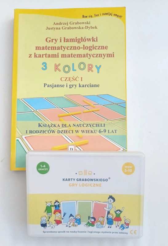 Karty Grabowskiego gry logiczne karty+książka