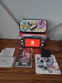 ZESTAW - Konsola Nintendo Switch Lite + Gra Pokemon + Pokrowiec i inne