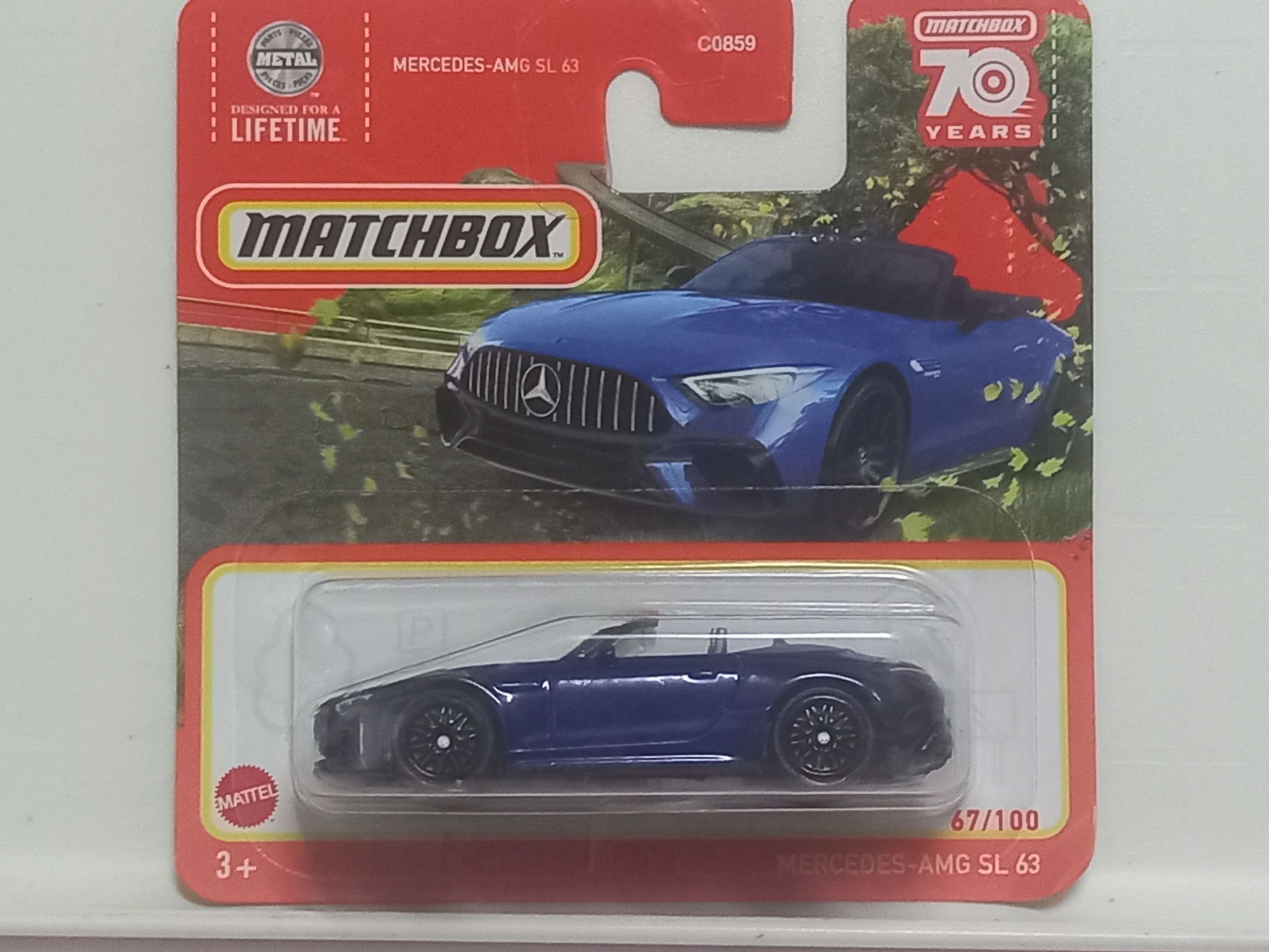 Mercedes-amg sl63 matchbox