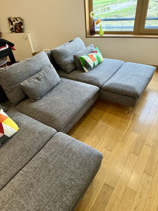 Sofá com 2 chaise longue Soderhamn IKEA