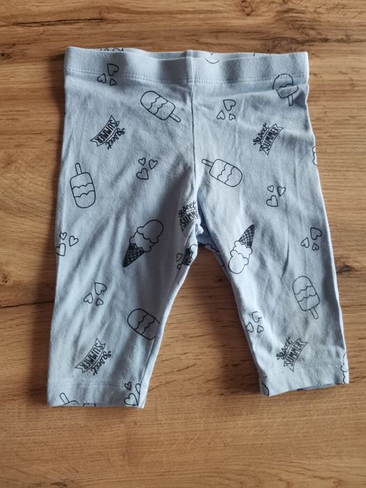 Legginsy dla dziewczynki w rozmiarze 86/92
