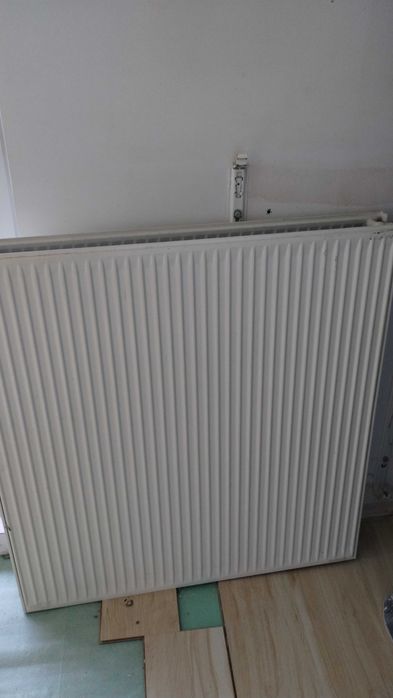 Grzejnik panelowy, podwójny, biały