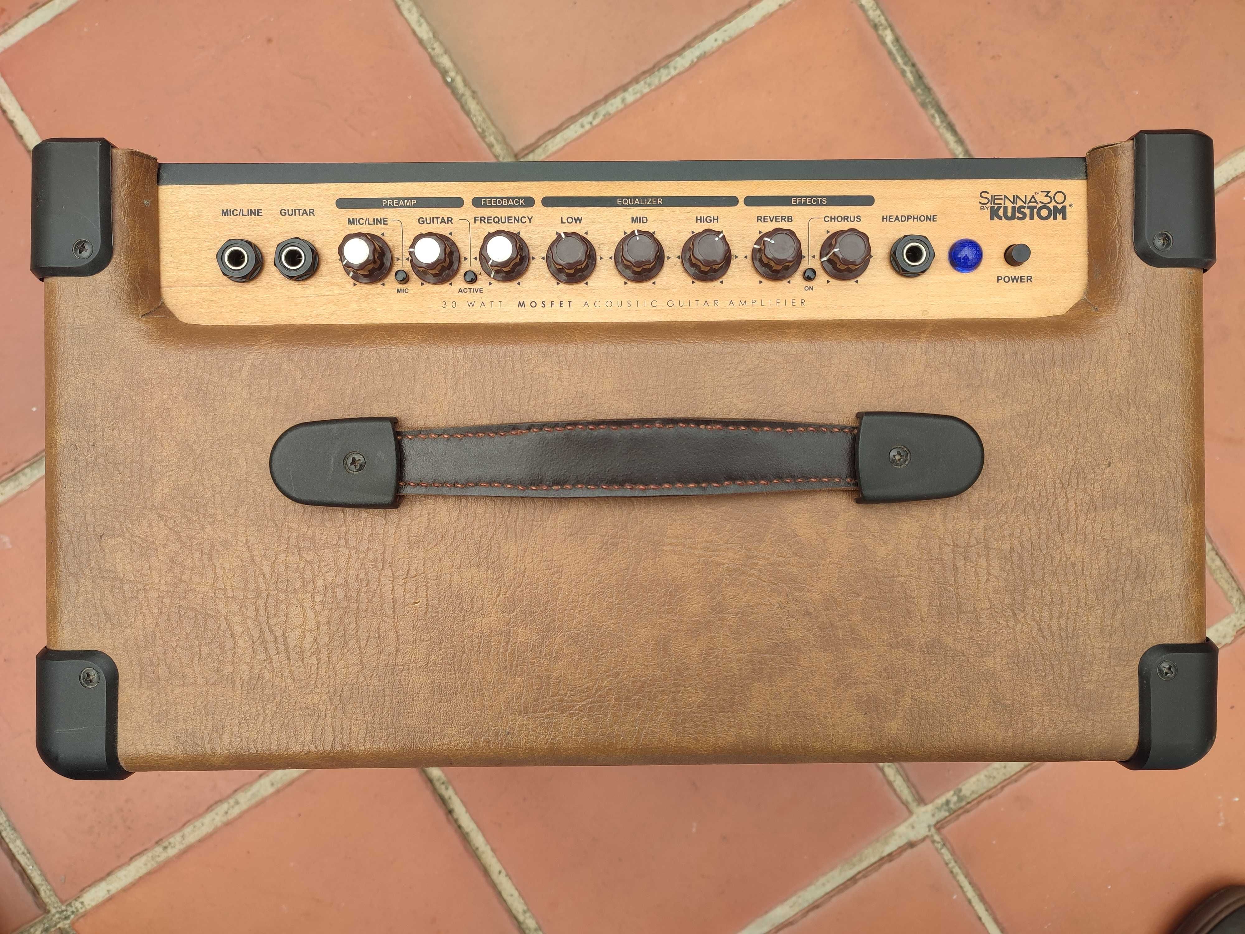 Amplificador para guitarra ou qualquer outro instrumento acústico