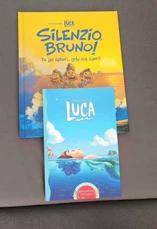 Luca + Silenzio, Bruno - Disney Pixar 2 ksiązki