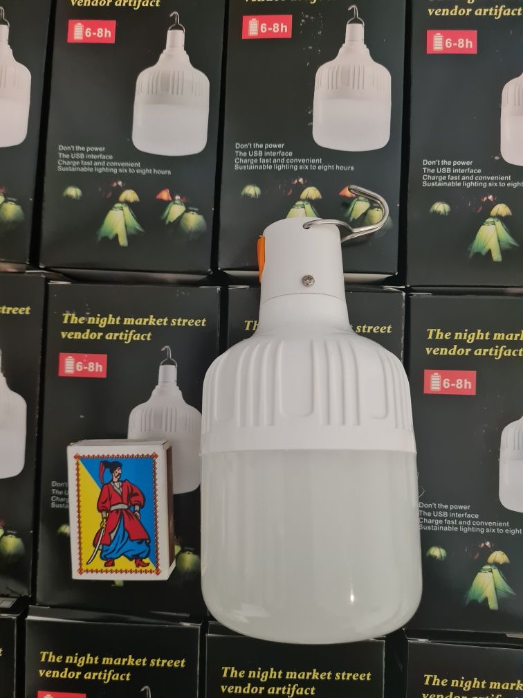 Акумуляторна Led лампа 60w