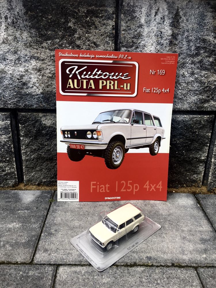 Czasopismo - FIAT 125P 4x4-auta PRL,model,autka,kolekcja