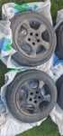 Felgi aluminiowe 14" 5x100 z oponami, Volkswagen Polo 9n, Skoda Fabia