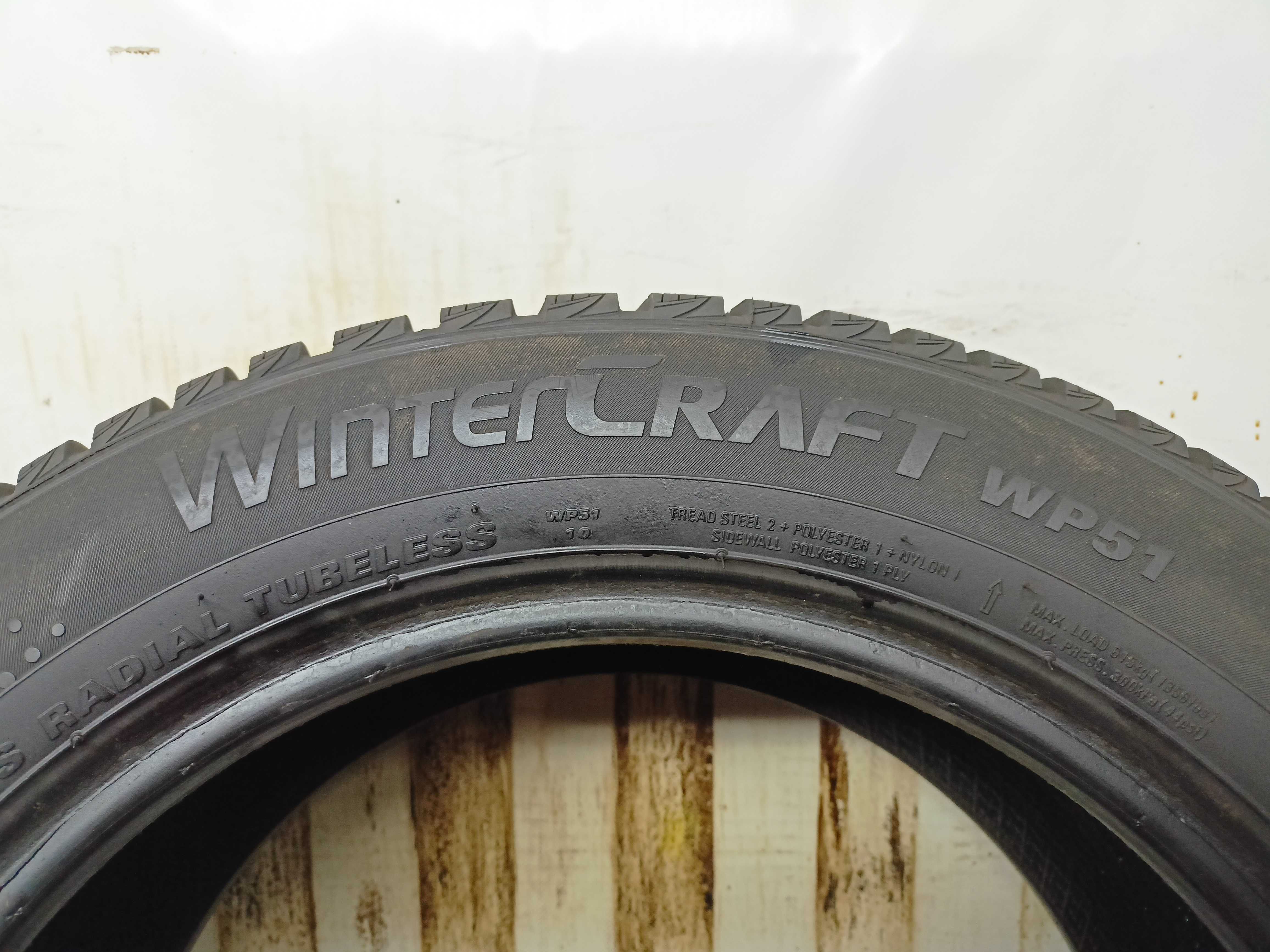 Kumho WinterCraft WP51 205/55/16 2020r. 91H 9,1mm Jak Nowa (3085)