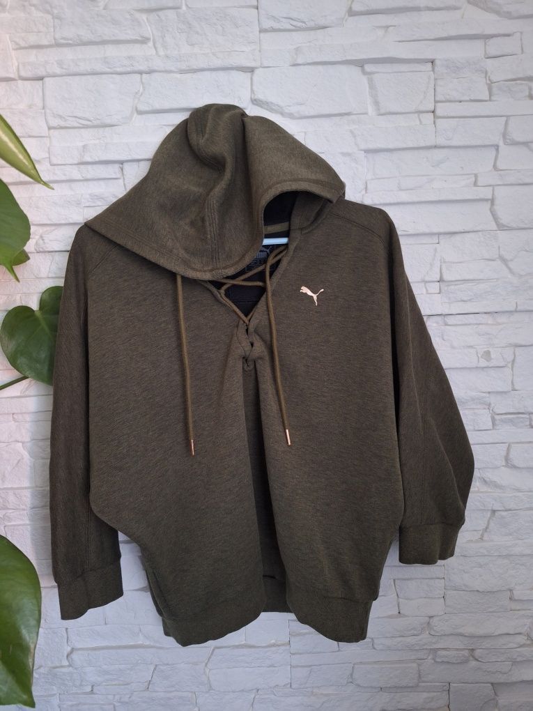 Bluza Puma S 36 khaki sportowa