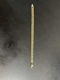 Piekna Złota bransoletka meska 13,67g pr. 585