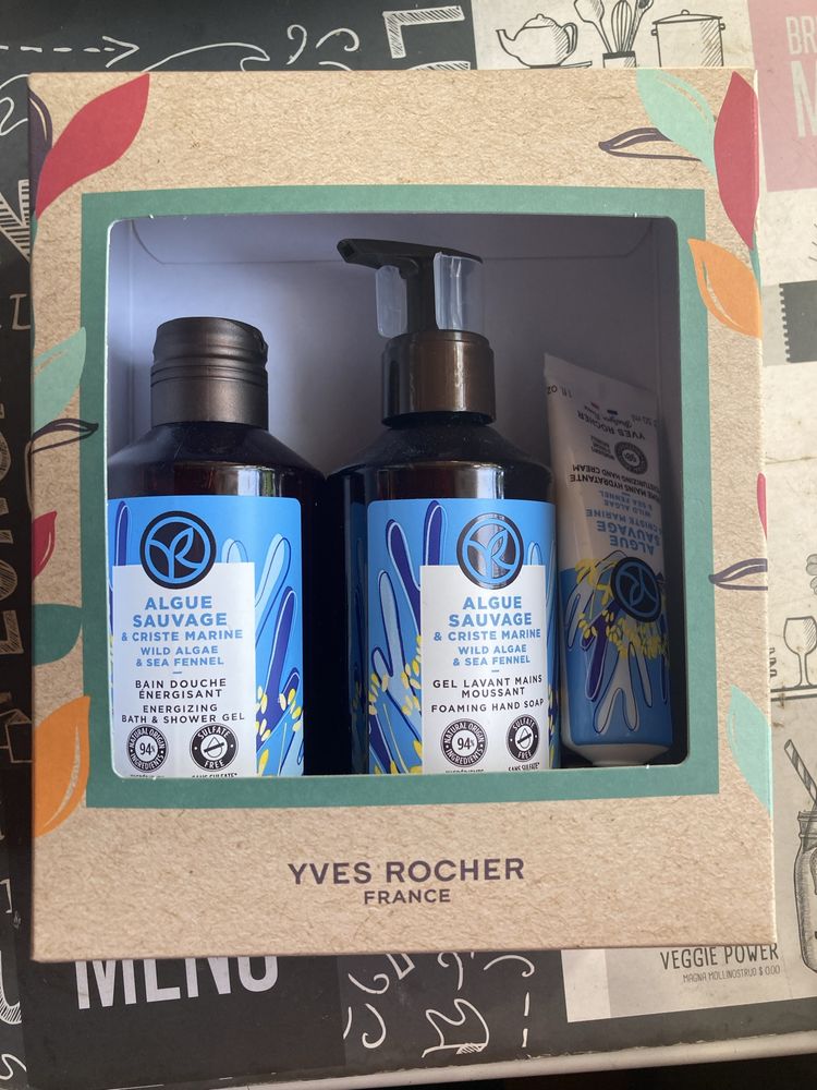 Yves rocher zestaw 3 kosmetykow