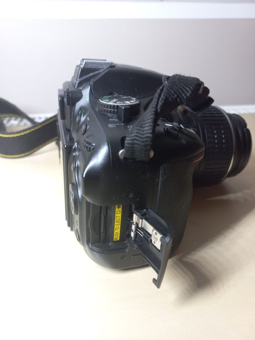 Nikon d5200+nikkor 18-55 f3.5-5.6+ filtr CPL polaryzacyjny